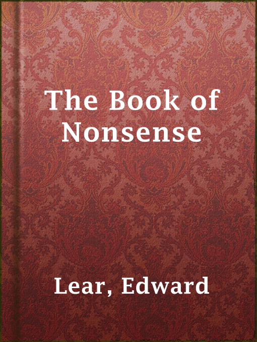 Cover of The Book of Nonsense